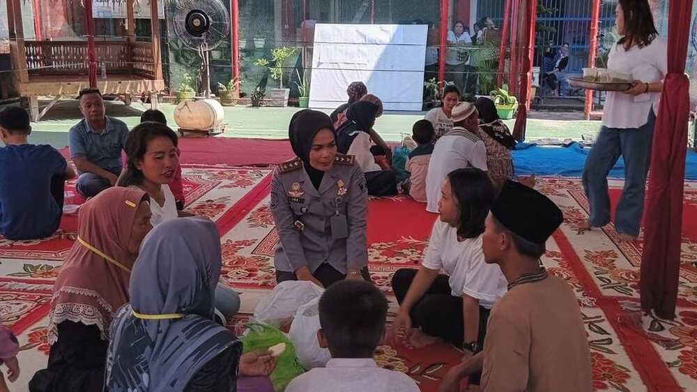 Momen Temu Haru di Lapas Perempuan Palembang Rayakan Kunjungan Idul Fitri 1445H