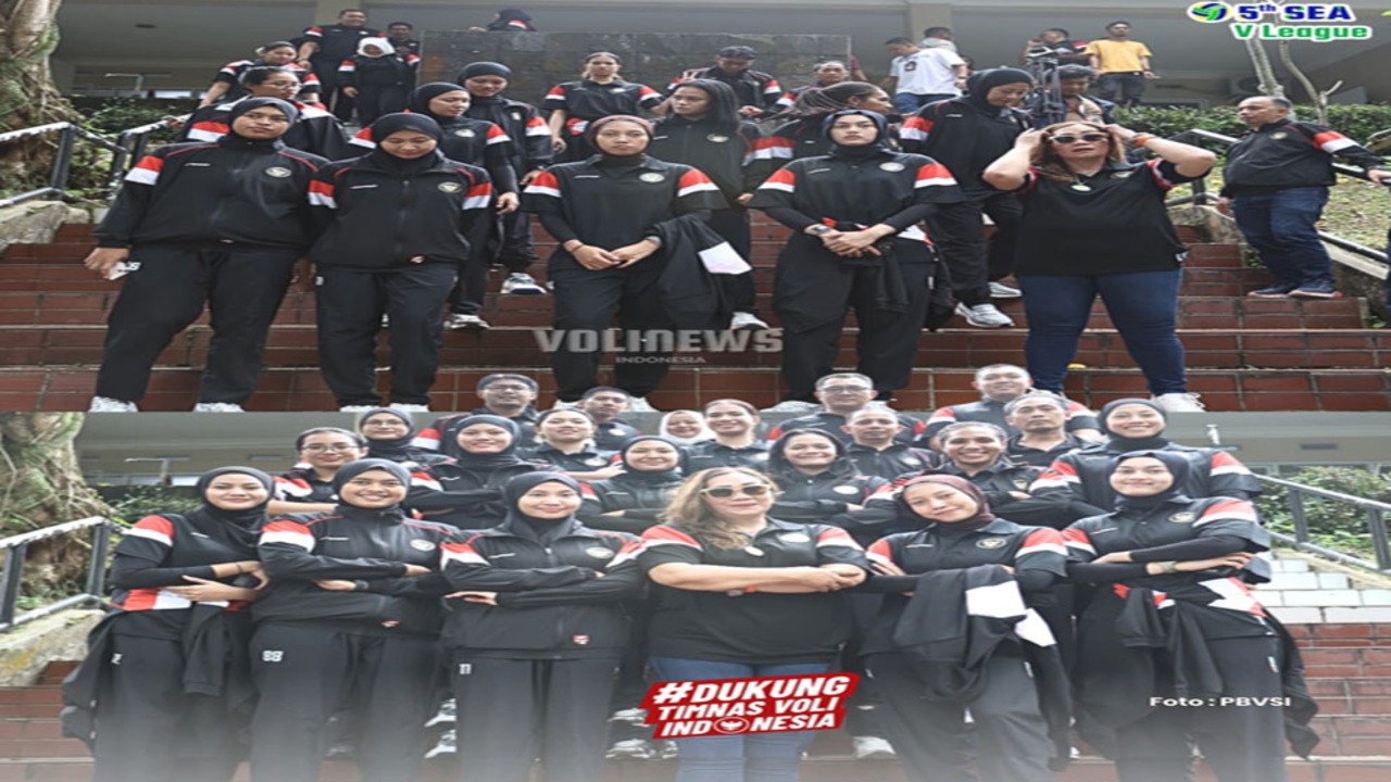 Target Dua Besar! PBVSI Lepas Timnas Voli Putri ke SEA V League 2025