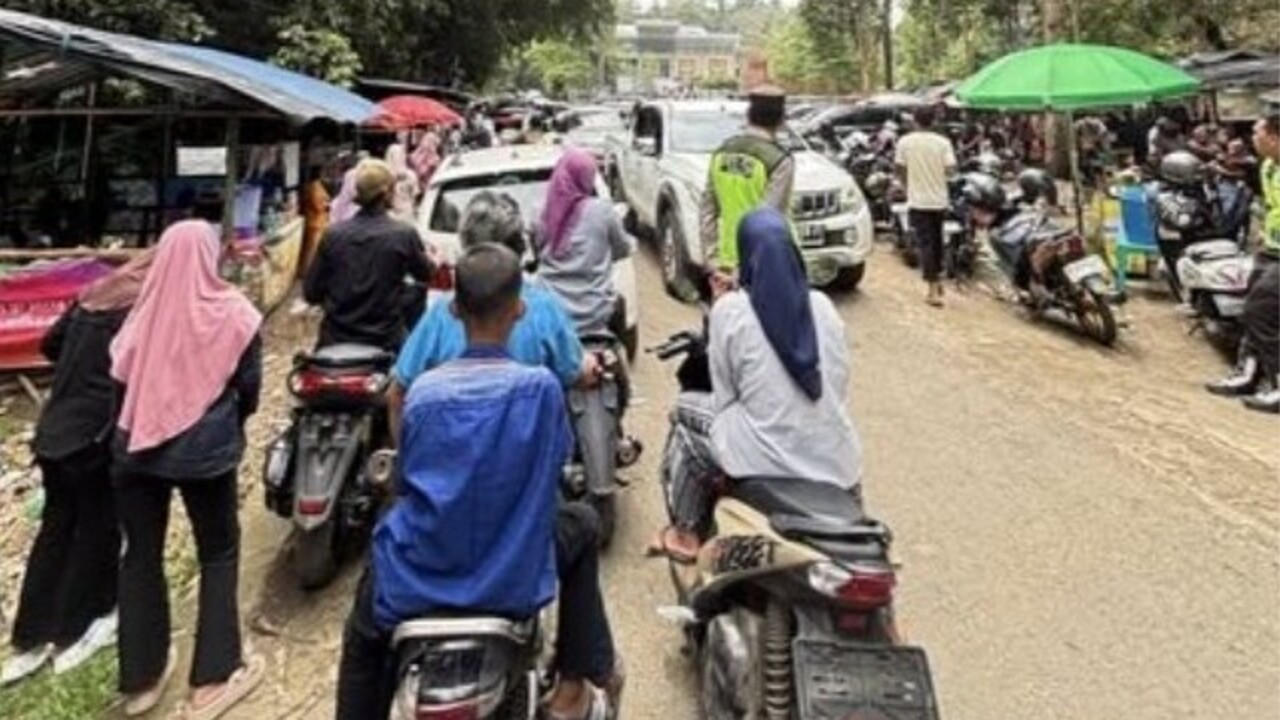 Libur Tahun Baru, Gua Putri dan Musium Gua Harimau Dipadati Pengunjung