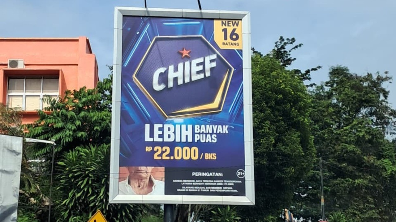 Iklan Rokok Dipasang Dekat  Sekolah, Warga Nilai Langgar Aturan