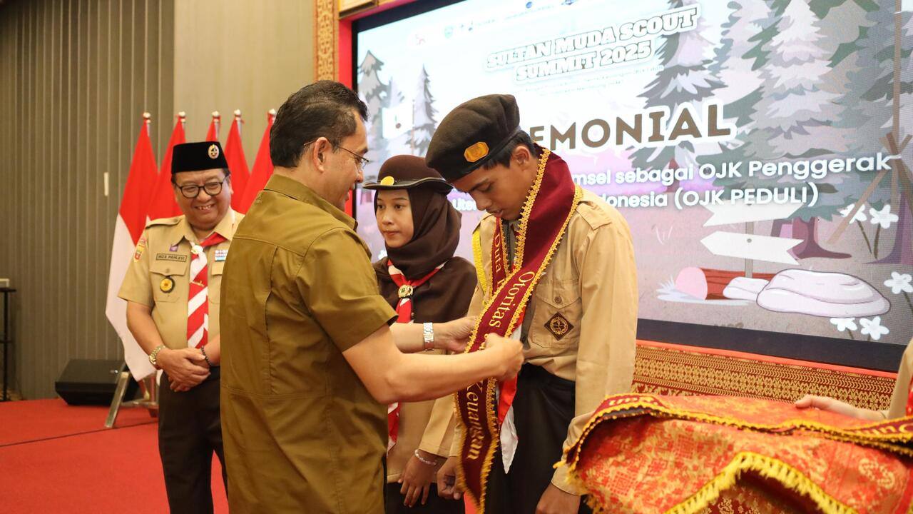OJK Perkuat Agen Literasi Keuangan Sumsel melalui Bersama Penggerak Pramuka