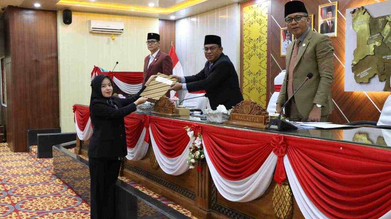 DPRD Prabumulih Gelar Paripurna Penyampaian Hasil Reses 2025, Infrastruktur Jadi Aspirasi Terbesar