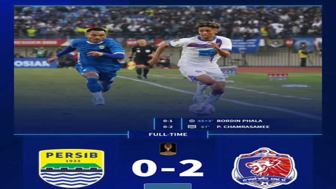 Piala Presiden 2025: Persib Bandung Takluk 0-2 dari Port FC di Laga Perdana