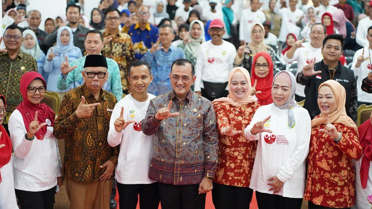 Pemprov Sumsel Kampanyekan Kepedulian Terhadap Lansia, Sekda Edward Candra Tekankan Pentingnya Program Pro-Lan
