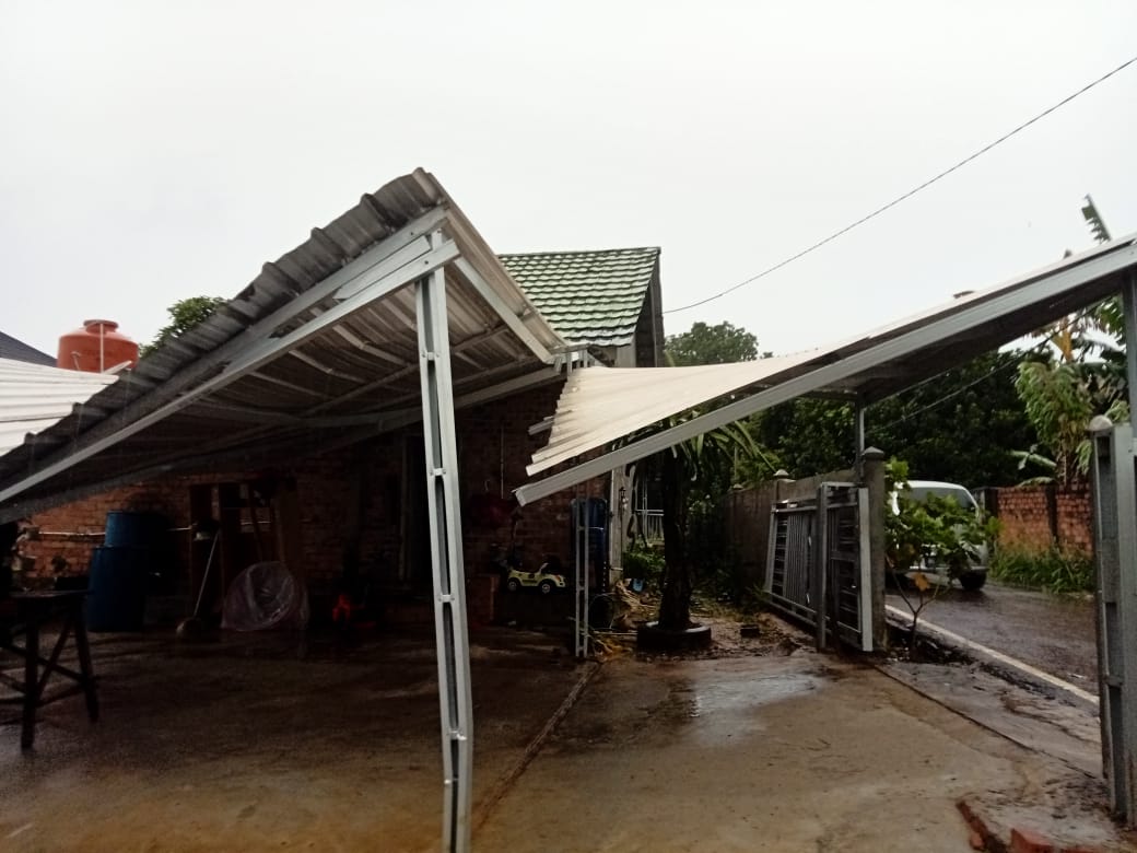 14 Rumah di Prabumulih Rusak Diterjang Puting Beliung, Begini Kondisi Terakhir