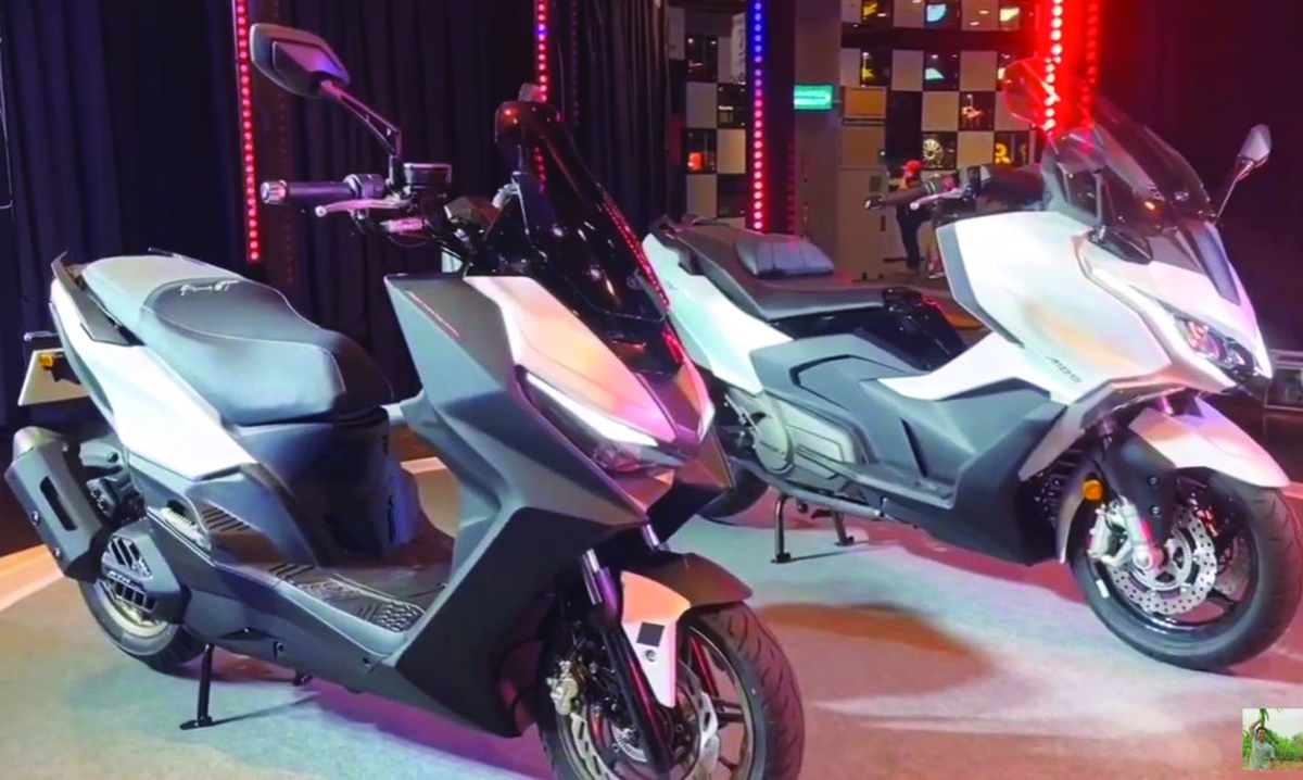 Kymco KRV Moto 180 Menggebrak Pasar Skutik Bongsor, Siap Menghadang Honda ADV 160 dan Yamaha Aerox ! 