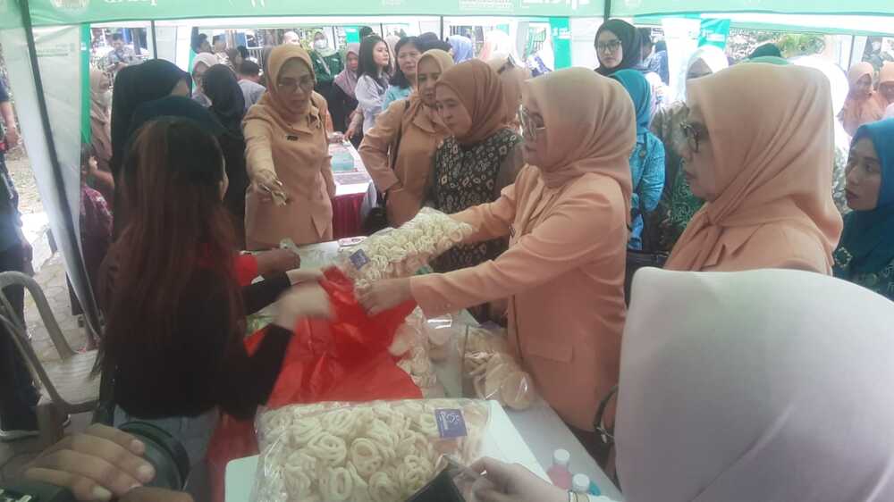BSB Syariah Gelar Pasar Beduk,  Berkolaborasi dengan Kecamatan Sako