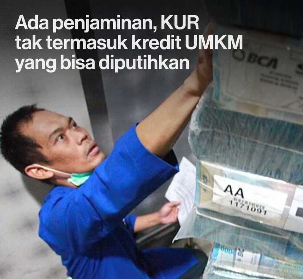 Ada Penjaminan, KUR Tak Termasuk Kredit UMKM yang Bisa Diputihkan