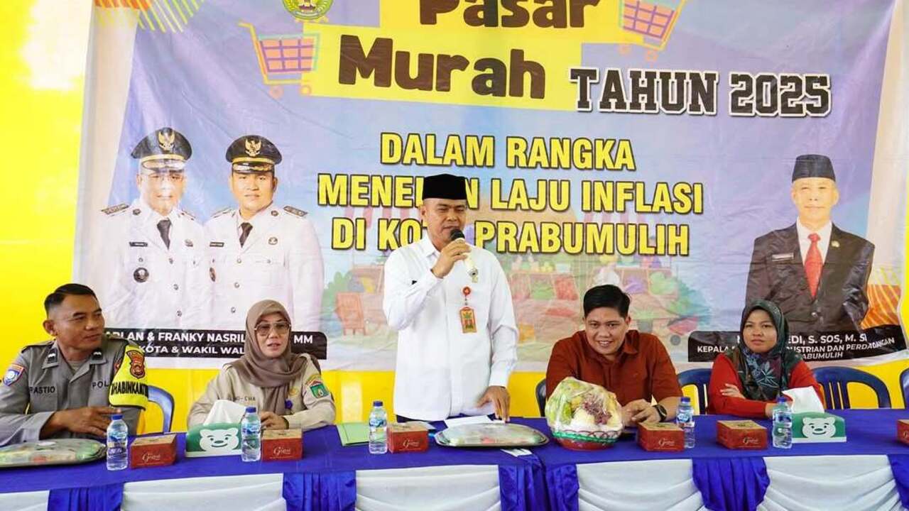 Tekan Inflasi Daerah dan Jaga Daya Beli Masyarakat, Pemkot Prabumulih Hadirkan Pasar Murah Jelang Akhir Tahun