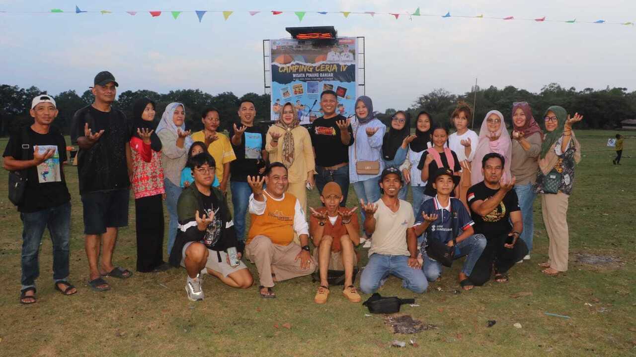 Road Show Camping Ceria di Wisata Pinang Banjar