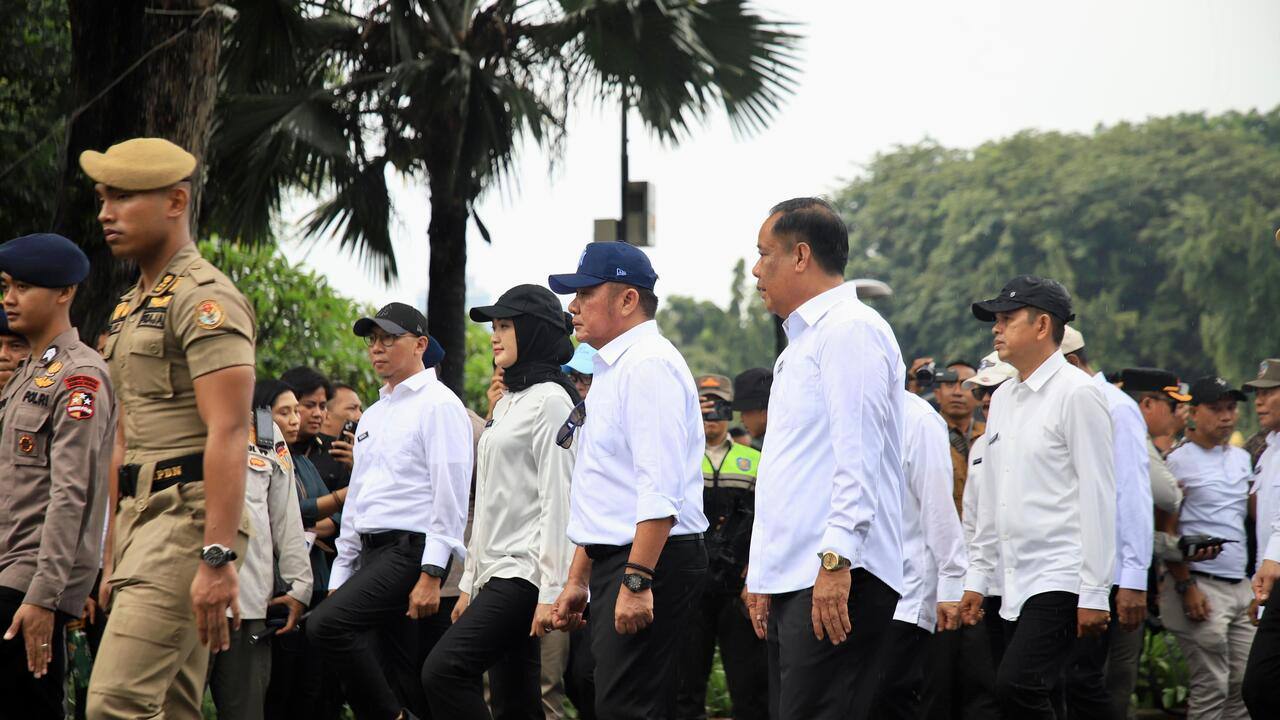 H-1 Pelantikan, HDCU Ikuti  Gladi Bersih Pelantikan Serentak Kepala Daerah di Istana Kepresidenan RI