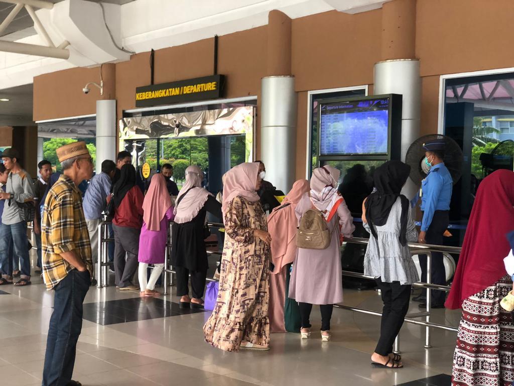 Puncak Arus Balik Lebaran di Bandara SMB II Palembang Meningkat, Tambah 5 Maskapai Penerbangan