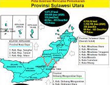 Selain Bentuk 2 Provinsi, Provinsi Sulawesi Utara Wacanakan Pemekaran 7 Kabupaten dan Kota Daerah Otonomi Baru