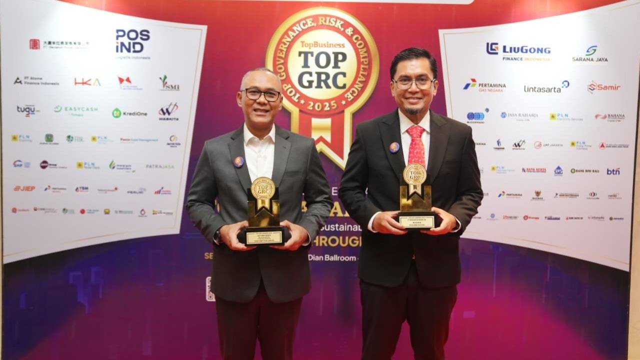 Komitmen Nyata Terapkan GRC dalam Bisnis, PGN Raih TOP GRC Award 2025