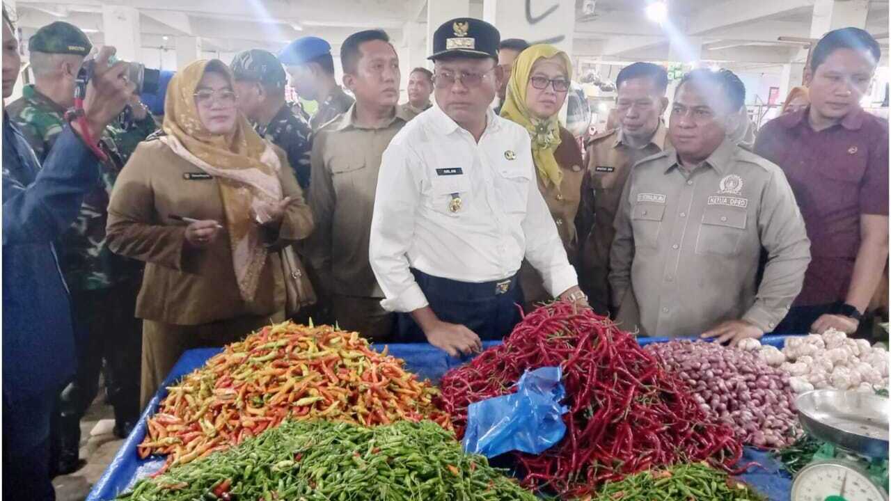 Jelang Nataru Harga Bahan Pokok di Prabumulih Mulai Naik, H Arlan: Kenaikannya Hanya Sedikit, Masih Wajar