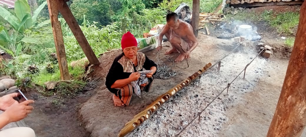 Produksi Lemang Megawati Terkenal Gurih di Kota Lubuklinggau, Produksi Meningkat Saat Ramadhan