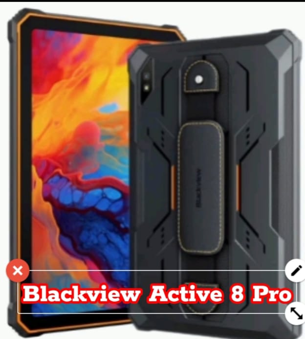 Blackview Active 8 Pro, Tablet Tahan Benturan dan di Kedalaman Air hingga 1,5 Meter, dan Kapasitas Baterai 220