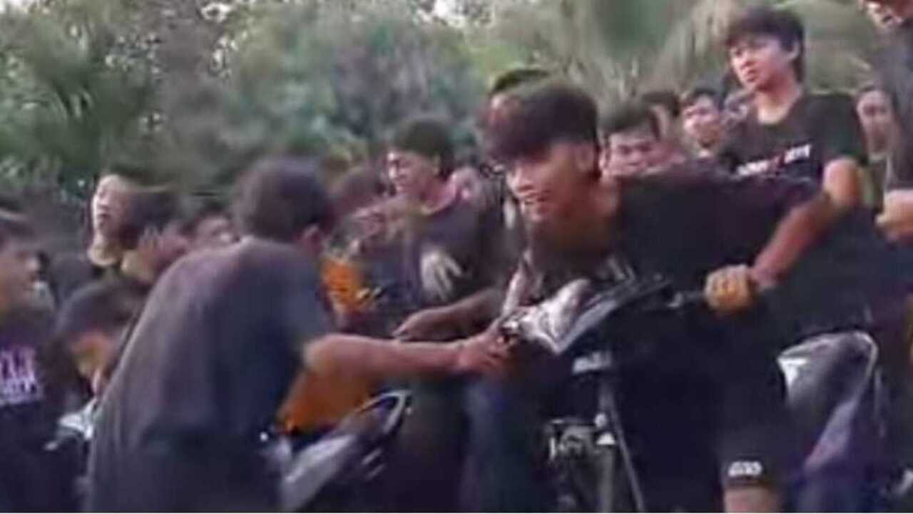 Aksi Balap Liar di Desa Lubuk Batang Lama Resahkan Warga