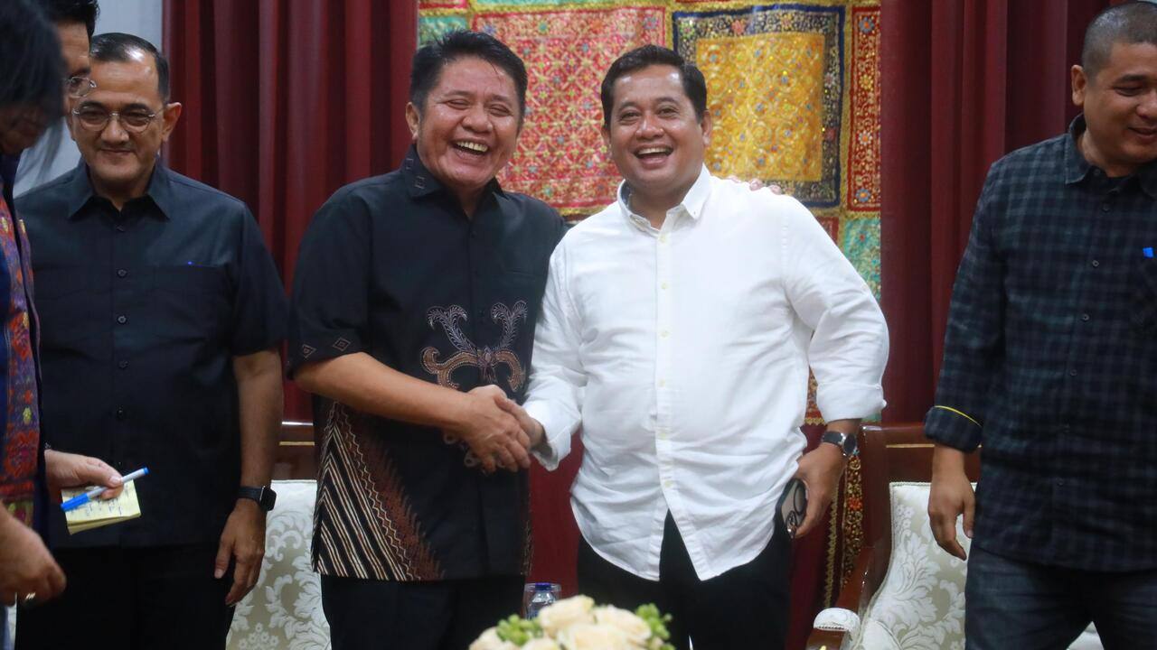 Gubernur Herman Deru Terima Audiensi Bupati Banyuasin, Bahas Dukungan Anggaran dan Infrastruktur