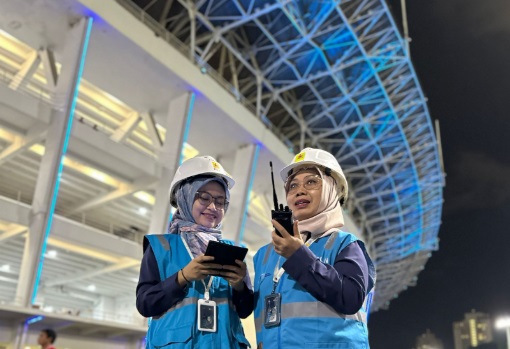 PLN Sukses Hadirkan Listrik Andal di Laga Krusial Indonesia Lawan China