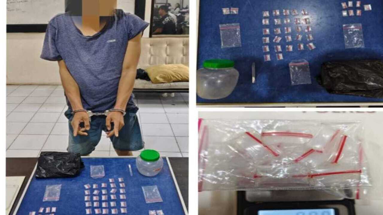 Pengedar Narkoba Warga Sekayu diamankan, Ini Barang Bukti yang diamankan