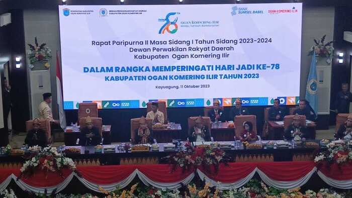 Ketua DPRD OKI : HUT OKI ke-78 Momen Evaluasi dan Motivasi Program Pembangunan