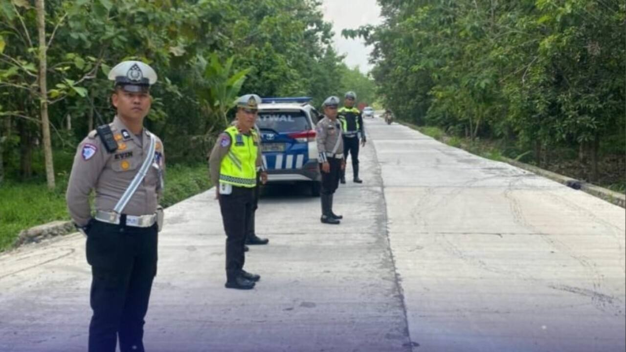 Cegah Balap Liar, Polres OKU Lakukan Patroli di Lubuk Batang