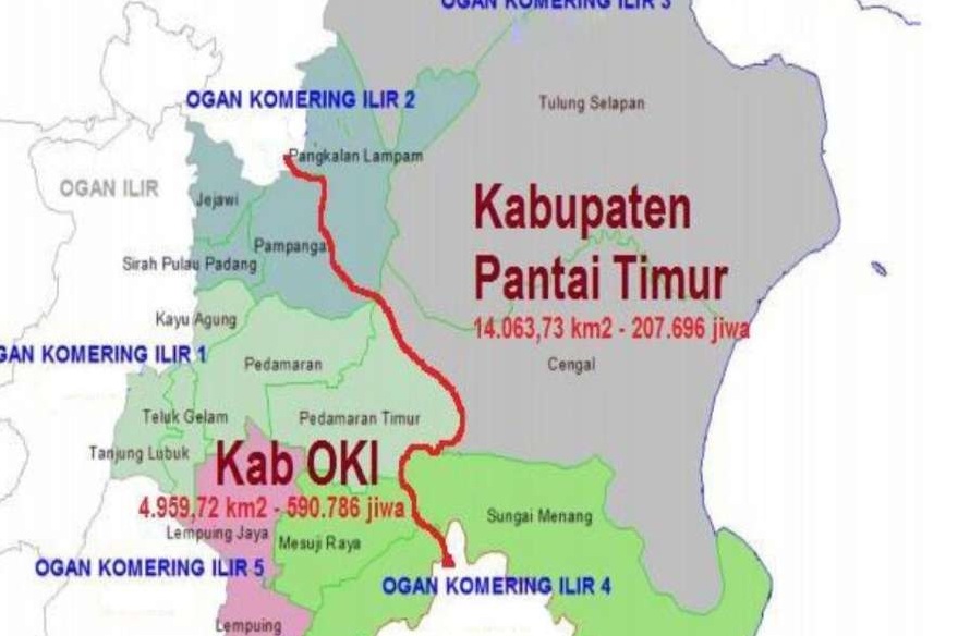 Pemekaran Wilayah Sumatera Selatan: Kabupaten Pantai Timur Siap Mandiri, Lepas dari OKI