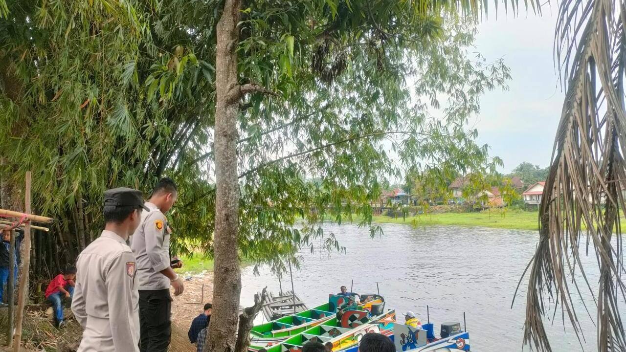 Polsek Indralaya Amankan Wisata Air Speed Boat Selama Libur Idul Adha 1446 H