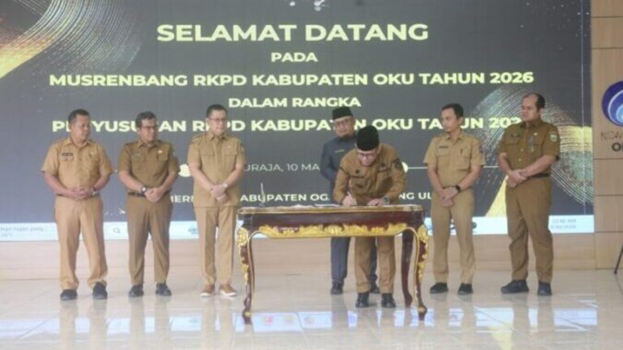 Teddy Buka Musrenbang Kabupaten OKU