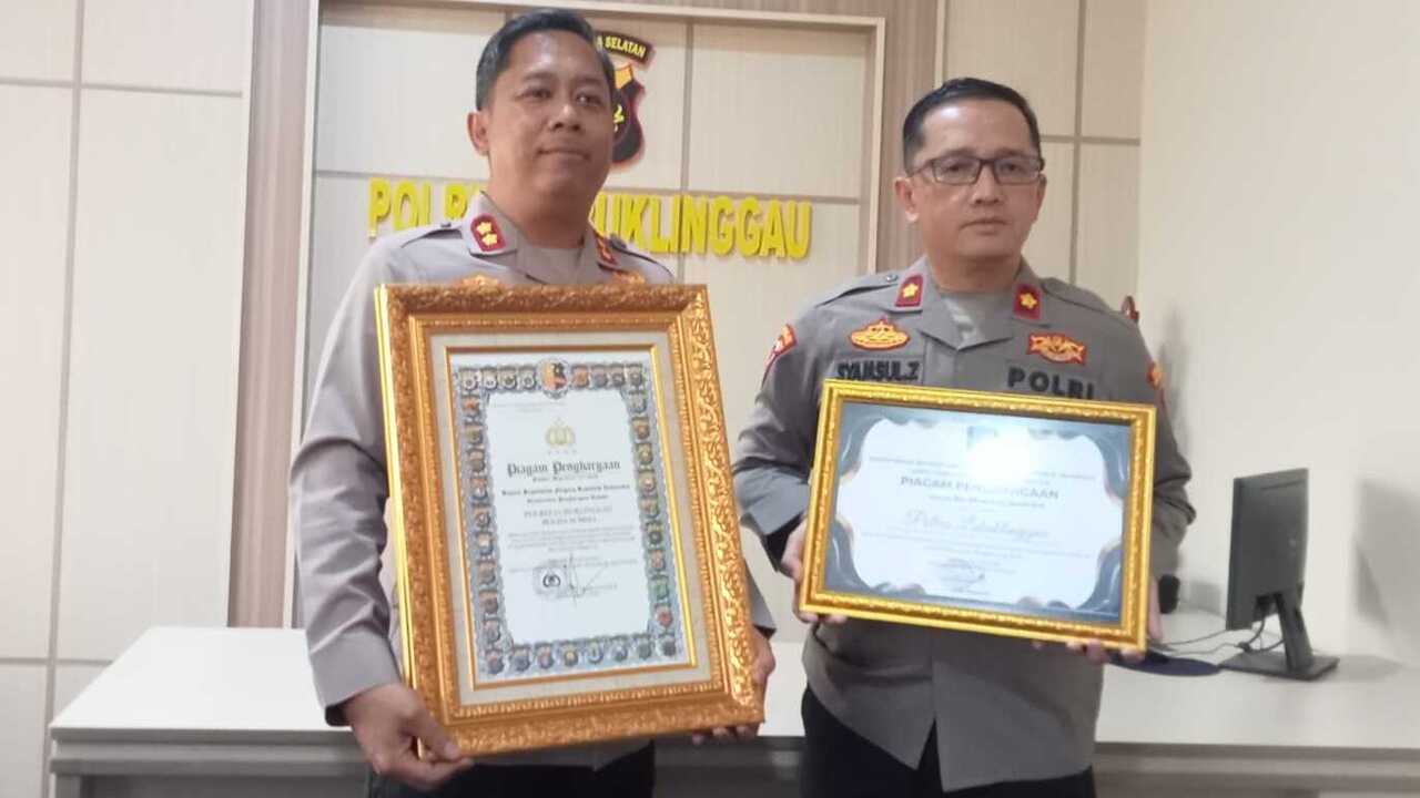 Kapolres Lubuklinggau Raih Dua Penghargaan Sekaligus