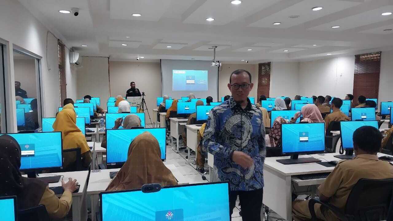 Ratusan ASN OKU Ikuti Uji Kompetensi di BKN Regional VII Palembang