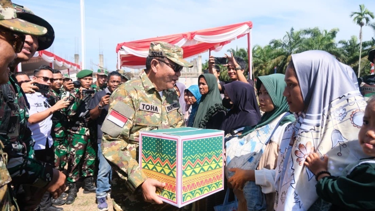 Gotong Royong Jadi Kekuatan, TMMD ke-126 Hidupkan Semangat Baru di Desa Pinang Banjar