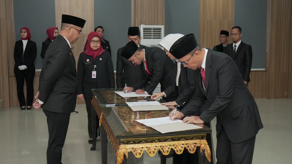 Kakanwil Kemenkumham Sumsel Lantik Anggota MPW Notaris Periode 2024-2027