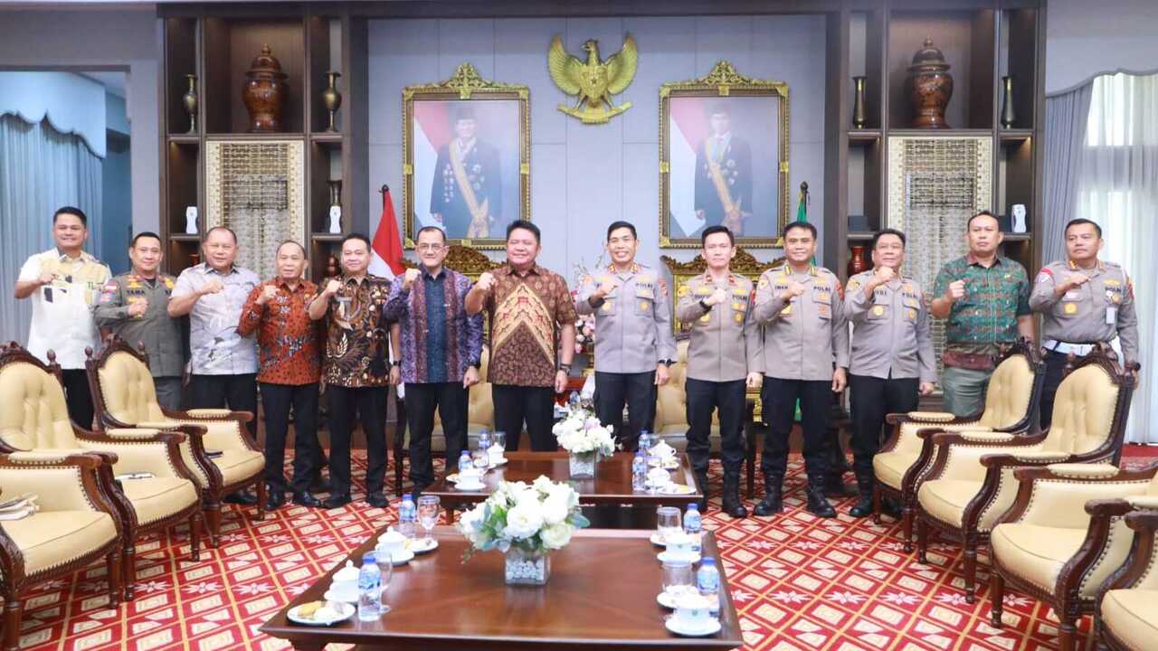 Herman Deru dan Kapolda Sumsel Perkuat Sinergi Jaga Kondusivitas Daerah