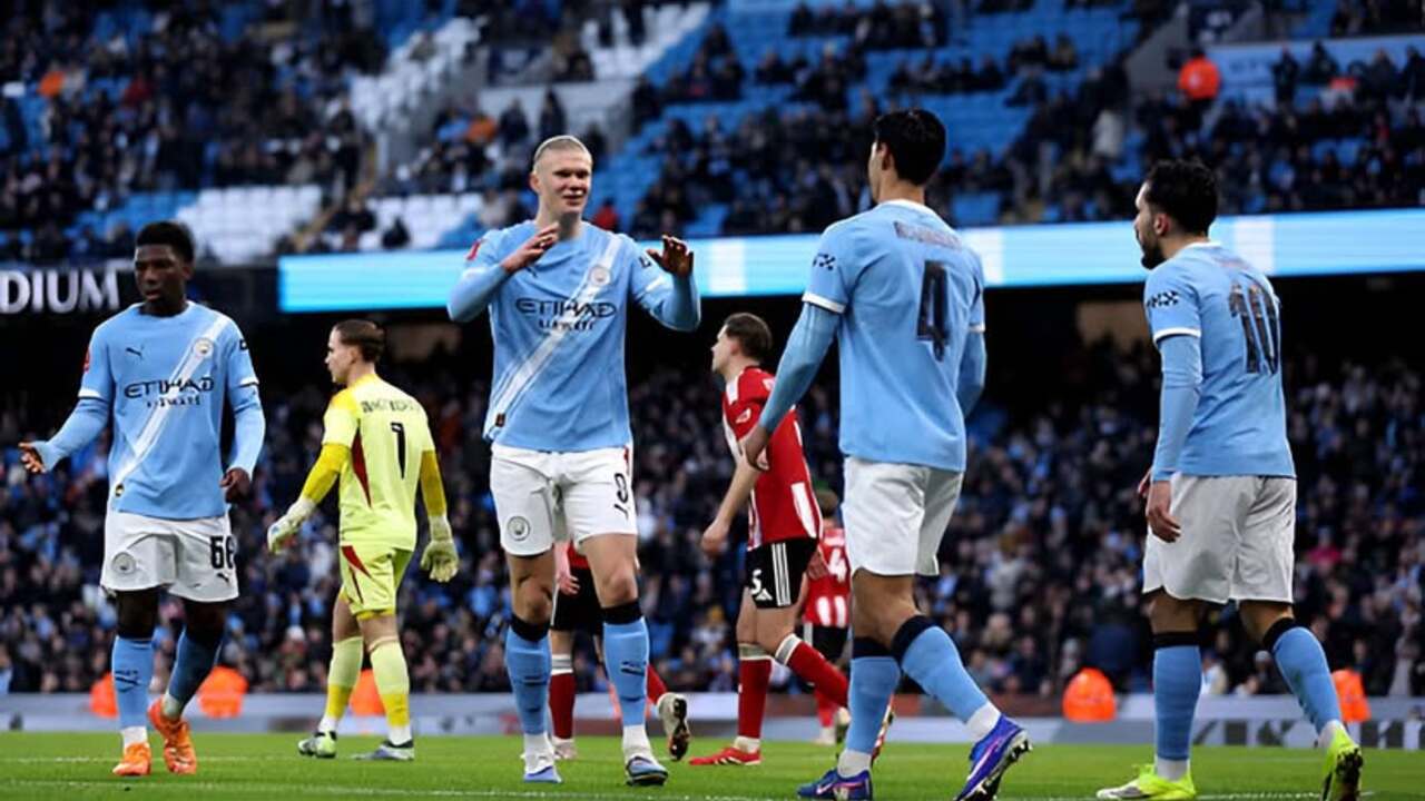 Hasil Man City vs Exeter City: Manchester City Pesta Gol 10-1 di Piala FA.