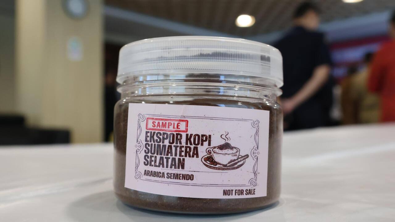 Pj Gubernur Elen Setiadi Segera Launching Ekspor Perdana Kopi Sumsel Tujuan Australia dan Malaysia 