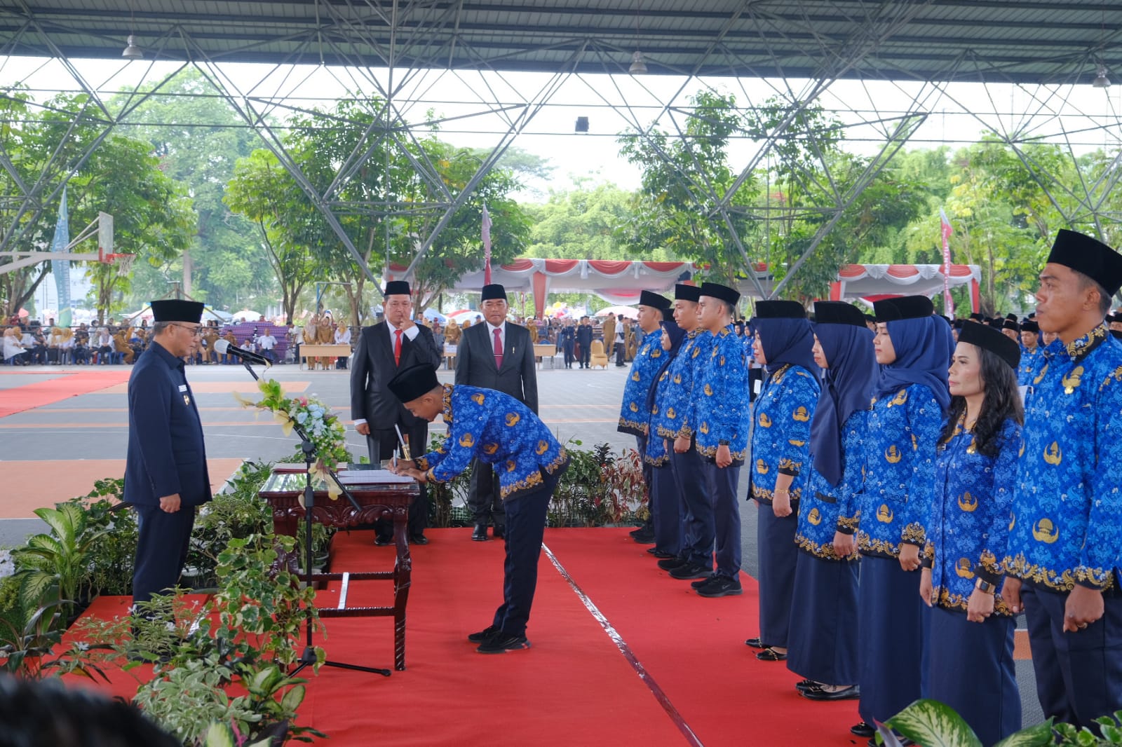 Ratusan Guru Honorer di Muba Lega dan Bahagia Telah Terima SK PPPK 