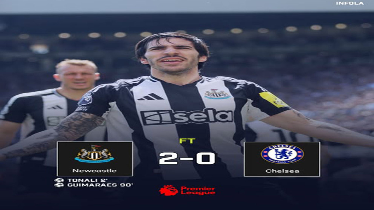 Newcastle Permalukan Chelsea 2-0, Jackson Kartu Merah!