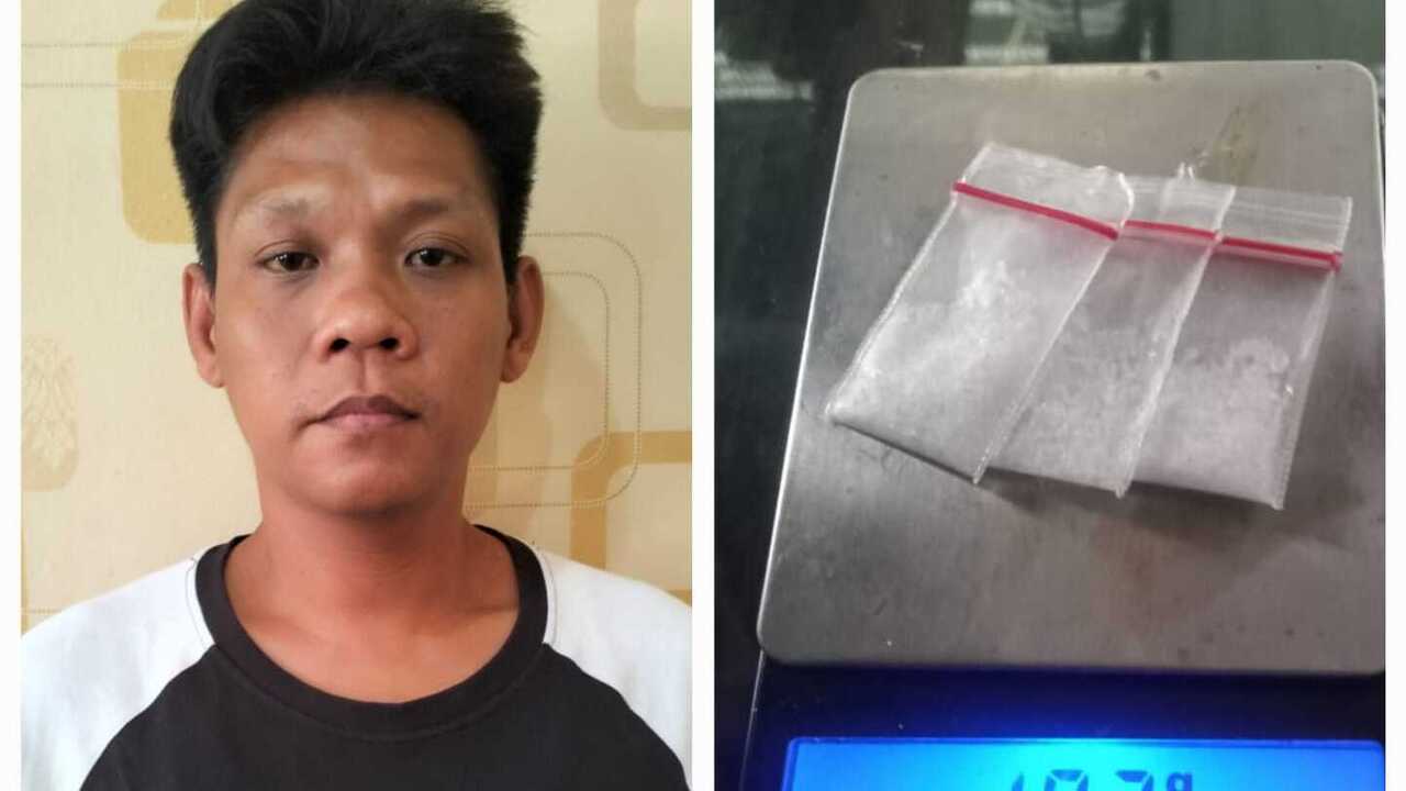 Simpan 1,07 Gram Sabu di Dalam kotak Rokok, Seorang Pemuda di Prabumulih Ditangkap Satresnarkoba