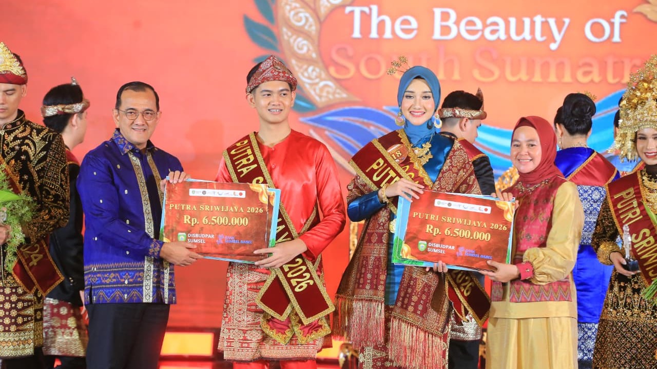 Sekda Sumsel Edward Candra: Putera Puteri Sriwijaya Harus Mampu Bawa Sumsel Go Internasional.