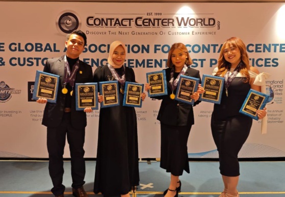 CC PLN 123 Raih 8 Penghargaan Global Contact Center World 2025 di Yunani
