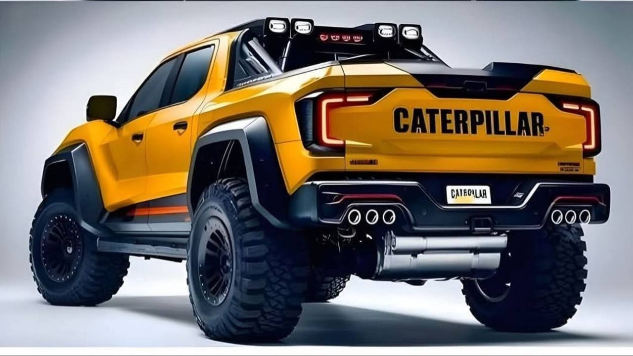 Truk Pikap Caterpillar 2025 Perpaduan Kekuatan, Teknologi, dan Ketangguhan untuk Tugas Berat. 