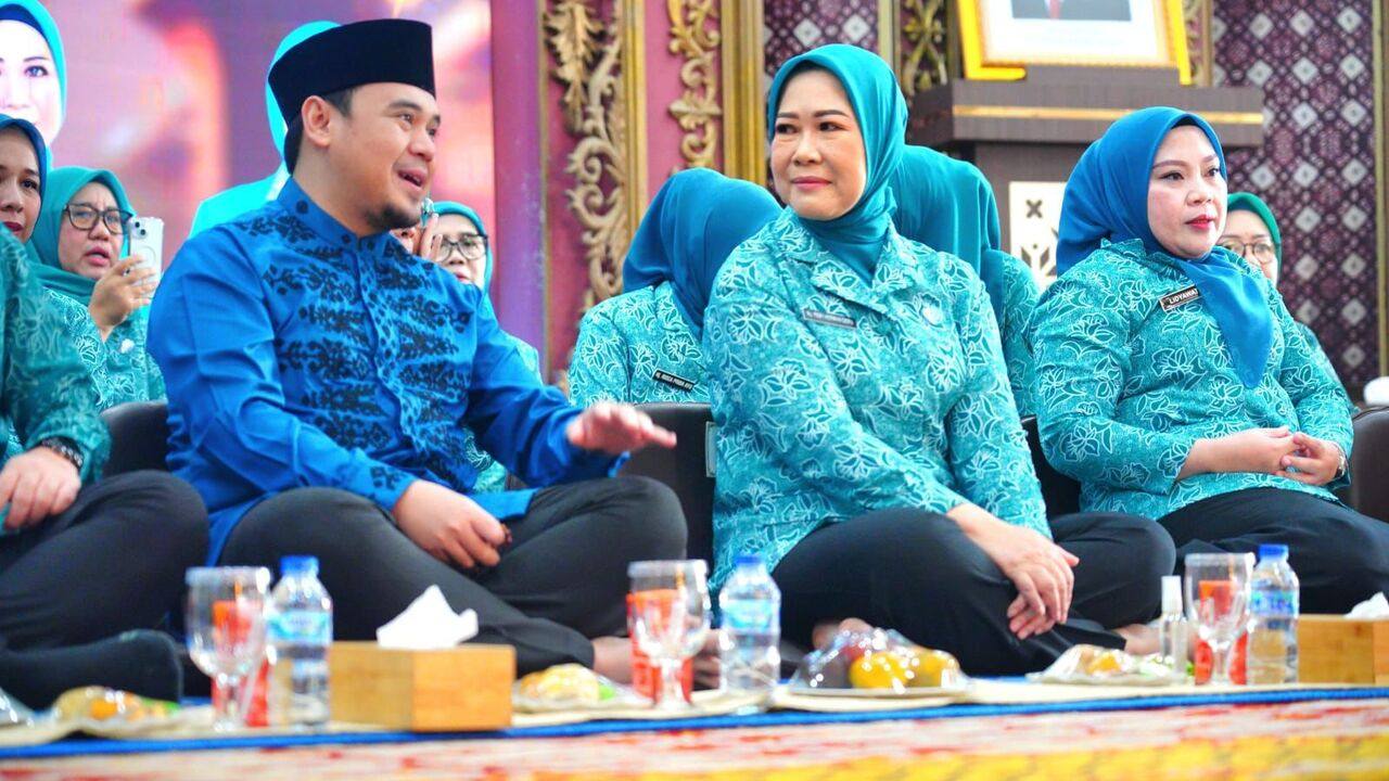 Feby Deru Ajak Kader PKK Jadikan Pengajian Sebagai Sarana Gotong Royong dan Kepedulian Sosial