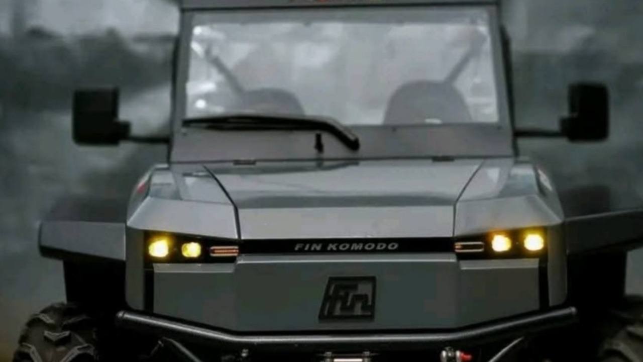 Fin Komodo KD500 4x4: Mobil Off-Road Buatan Indonesia Tampil Lebih Garang di IIMS 2024.