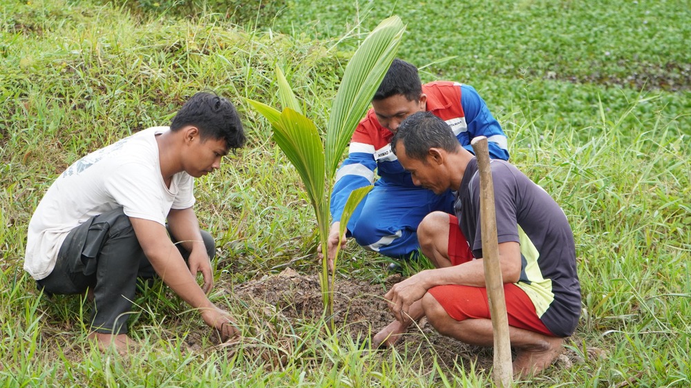 Upaya Minimalisir Emisi Gas Rumah Kaca, Pertamina Adakan Kegiatan Konservasi Pohon Dikawasan Ring 1