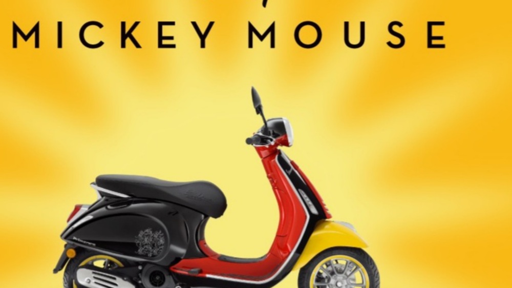 Dua Ikonik Dunia Bertemu Dalam Vespa Mickey Mouse Edition, Cek Harganya