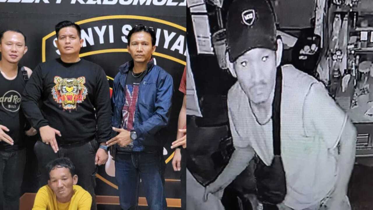 Terekam CCTV dan Viral di Medsos, Pembobol Warung Manisan di Prabumulih Ditangkap Resmob Sunyi Senyap