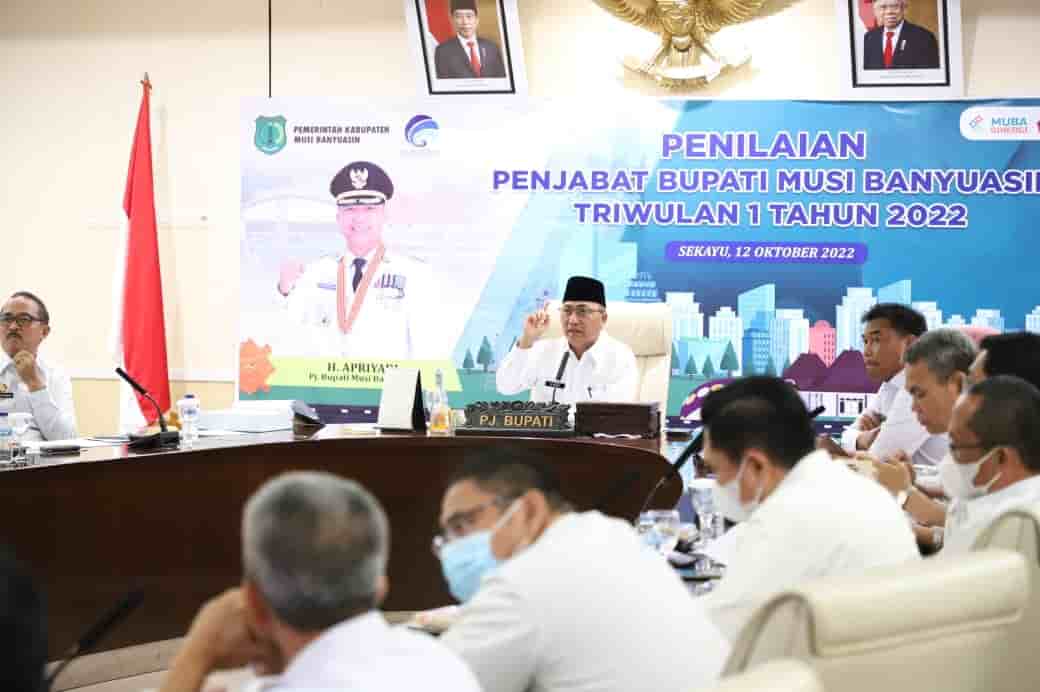 Kemendagri Akui Triwulan I Pj Bupati Apriyadi Sudah On the Track