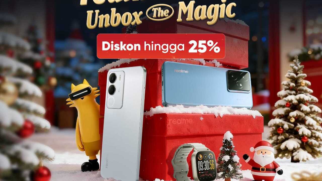 Daftar Harga Promo realme 12.12 “Unbox The Magic”: Diskon Besar Mulai Rp999 Ribu